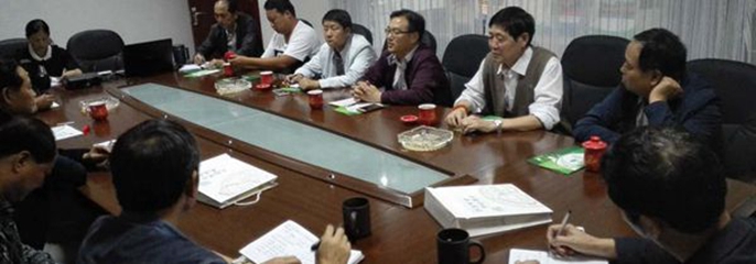 豳县政府及企业一行来德农公司考察